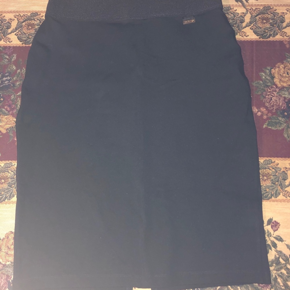 Calvin Klein pencil skirt black size medium